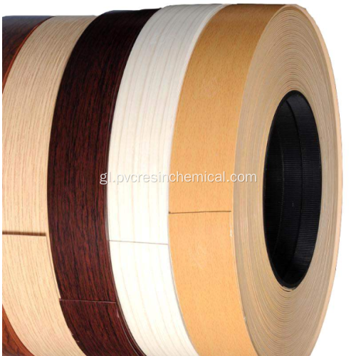 Banda de borde de PVC de mármore Mdf de 1 mm